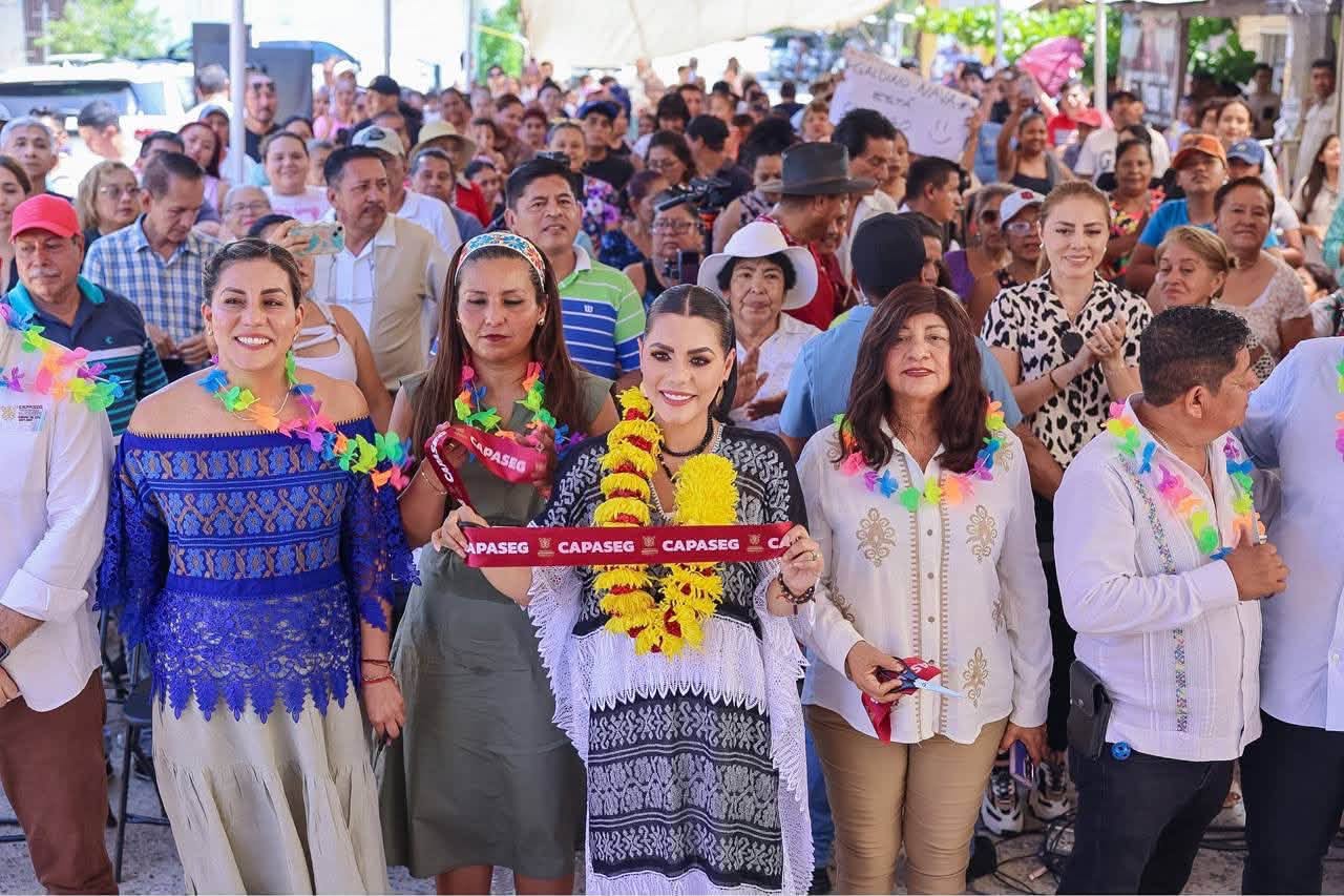 Inaugura Evelyn Salgado Pineda el Sistema de Alcantarillado Sanitario de la Zona del Cereso de Acapulco