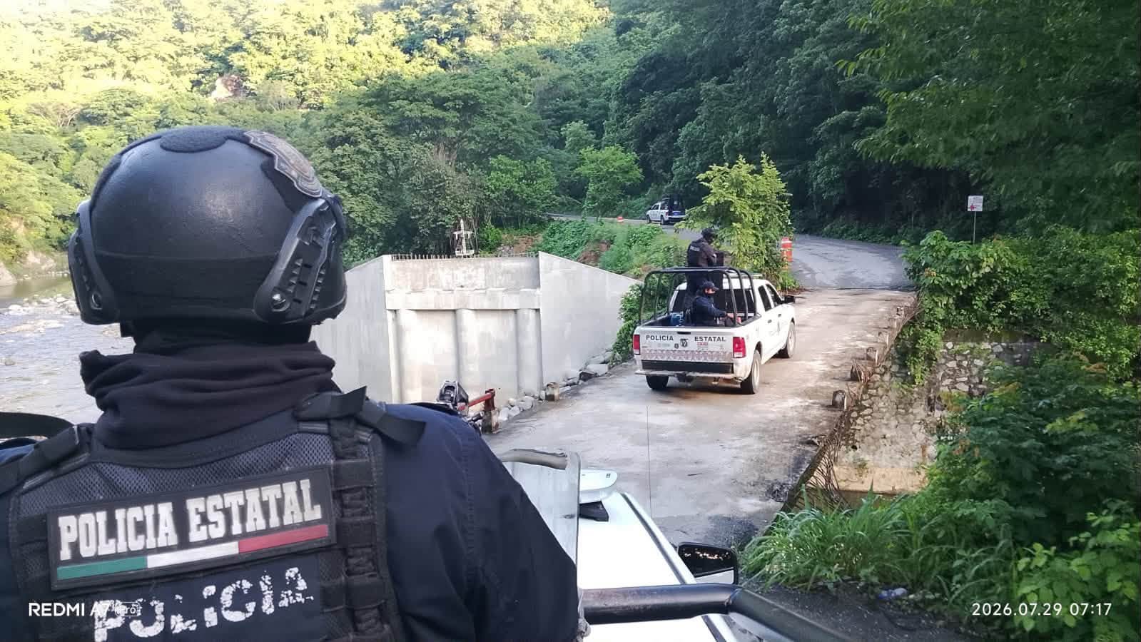 Amplía Secretaría de Seguridad Pública despliegue operativo en comunidades de la Sierra de Chilpancingo
