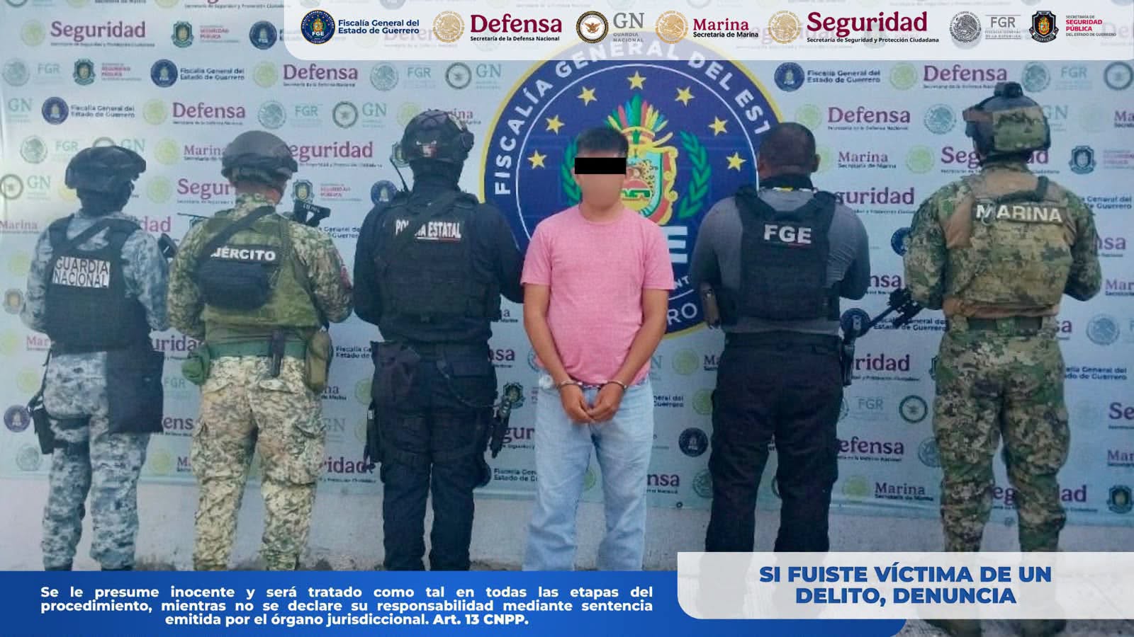 Detienen por segunda ocasión a Gibran “N” en Acapulco por incumplir medidas cautelares tras hecho de tránsito de 2023