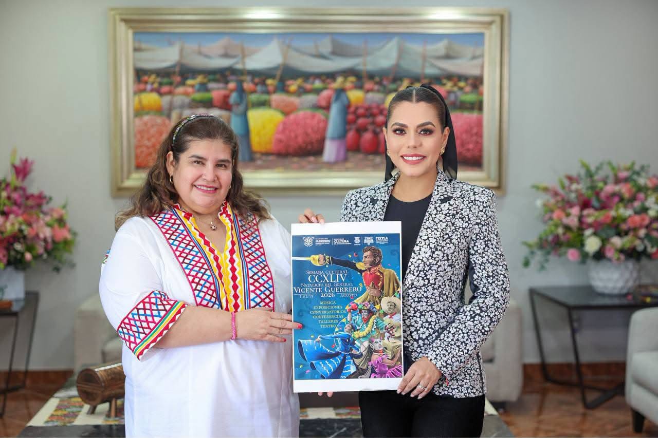 Invita la gobernadora Evelyn Salgado a disfrutar de la Semana Cultural por el 244 aniversario del natalicio de Vicente Guerrero en Tixtla