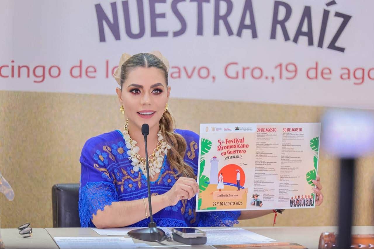 Anuncia Evelyn Salgado el 5º Festival Afromexicano “Nuestra Raíz” en San Nicolás