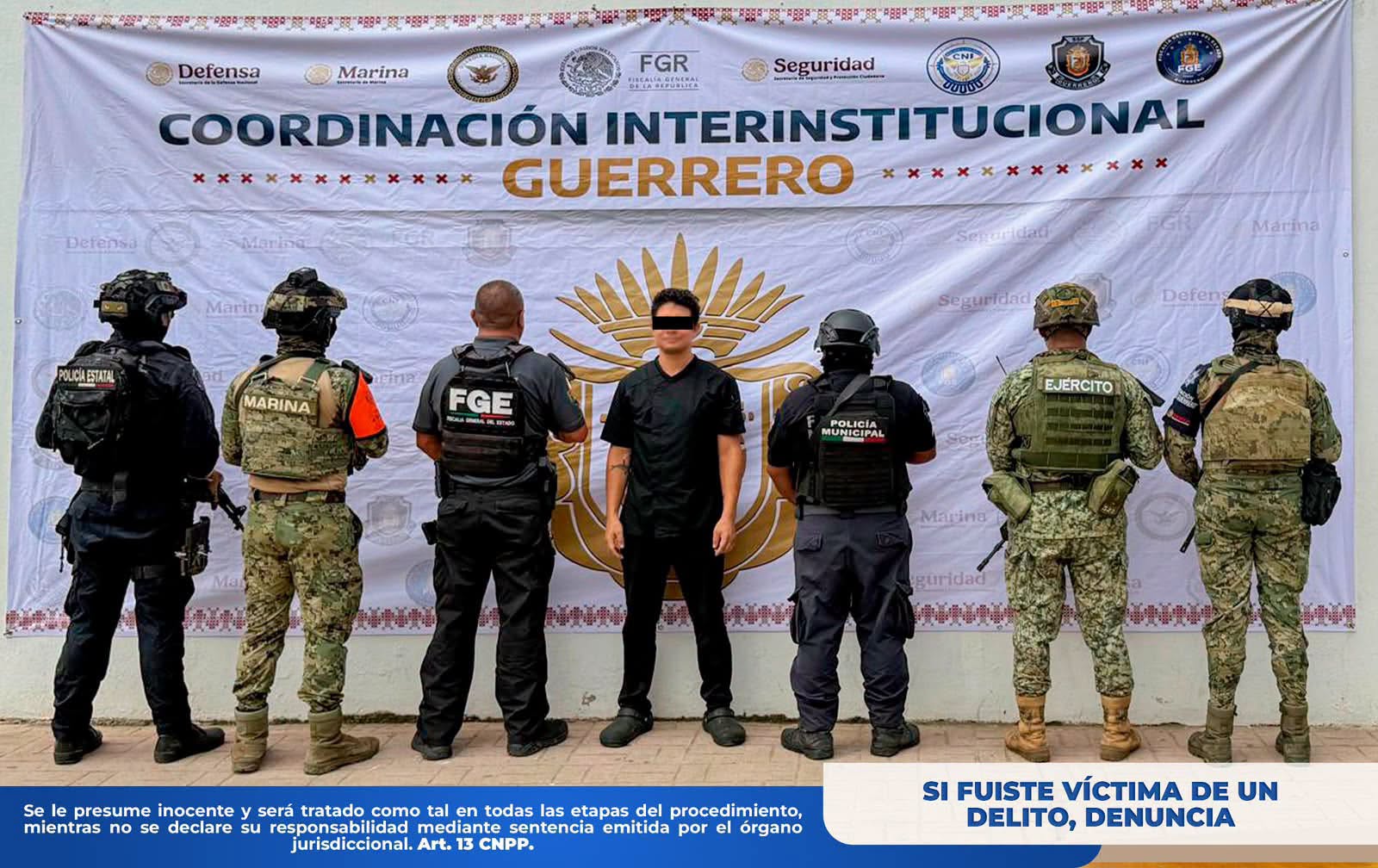 Detienen a hombre por presunto abuso sexual contra una persona menor de edad en Zihuatanejo