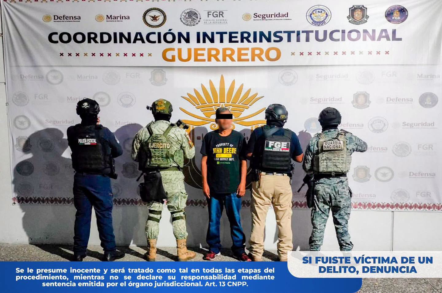 Detienen en Iguala a hombre acusado de incumplir obligaciones de asistencia familiar ¡desde el año 2006!
