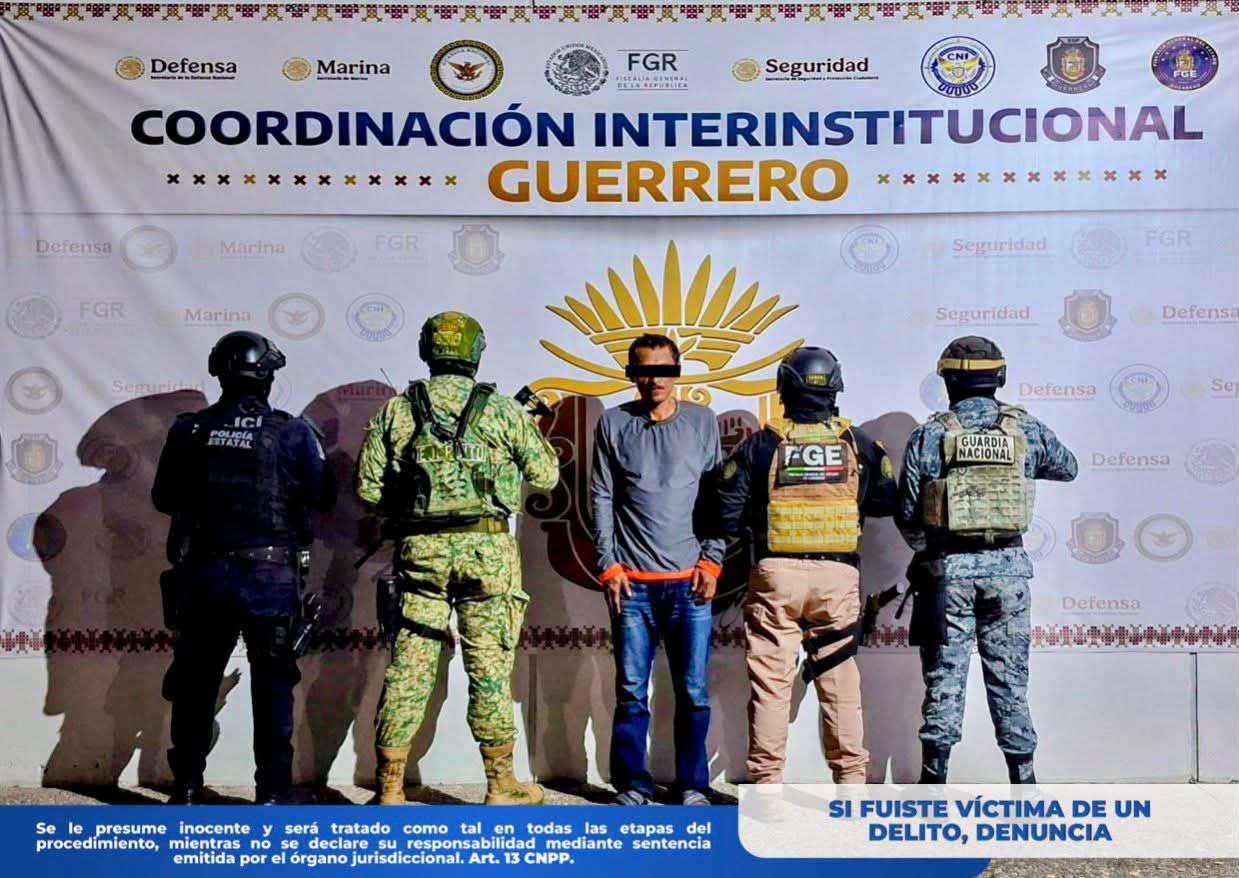 Detienen a Erik “N” por presunto feminicidio ocurrido en Huitzuco