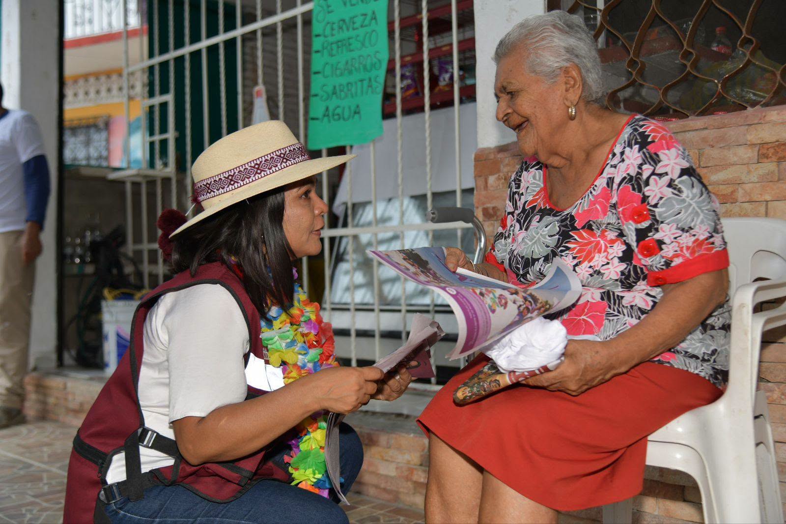 Beatriz Mojica recorre La Sabana y reivindica legado histórico de sus 17 heroínas