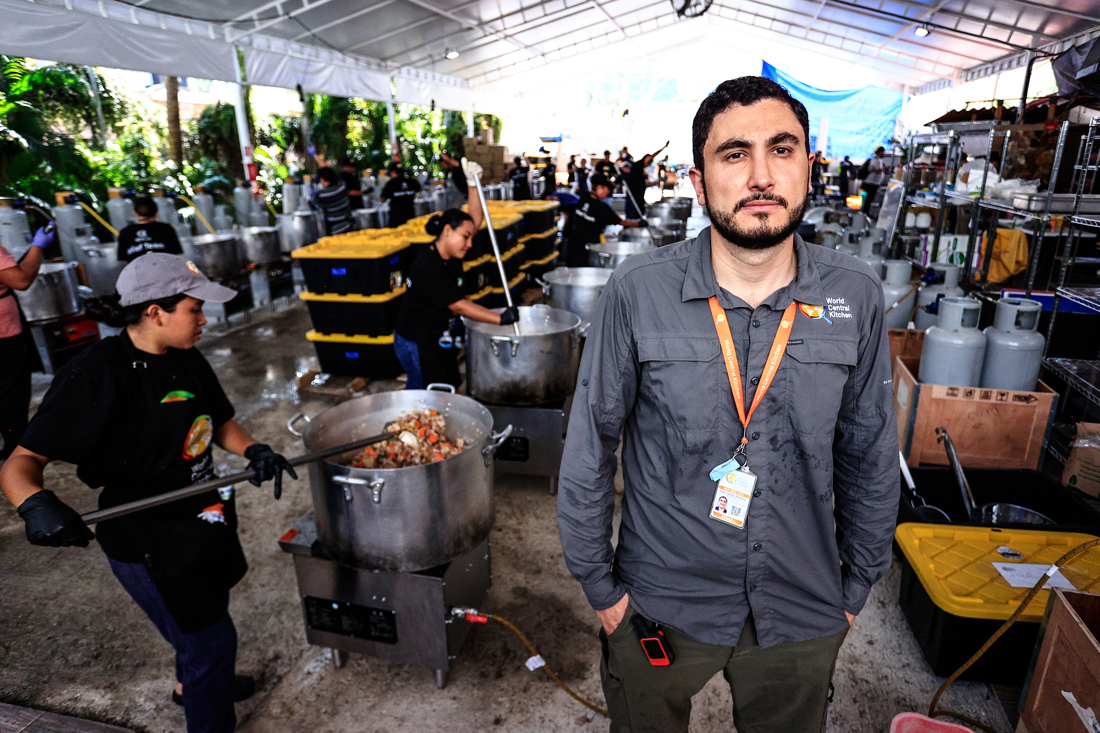 Juan Camilo Jiménez lidera la respuesta de World Central Kitchen tras el devastador terremoto en Colombia