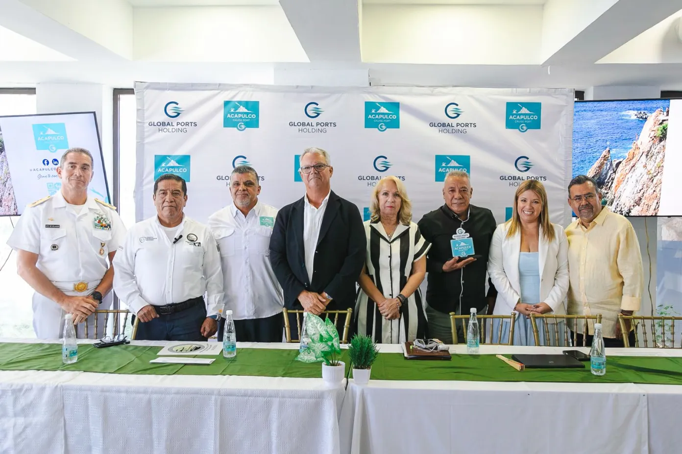 Presentan nueva identidad visual y consolidan modernización del Acapulco Cruise Port tras acuerdo histórico con Global Ports Holding