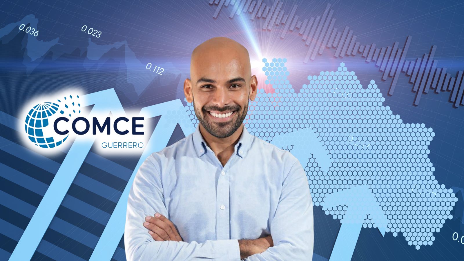 Mario Adrián Radilla Flores asume la Dirección de Comunicación Estratégica de COMCE Guerrero: Una visión de innovación, conectividad y soberanía económica