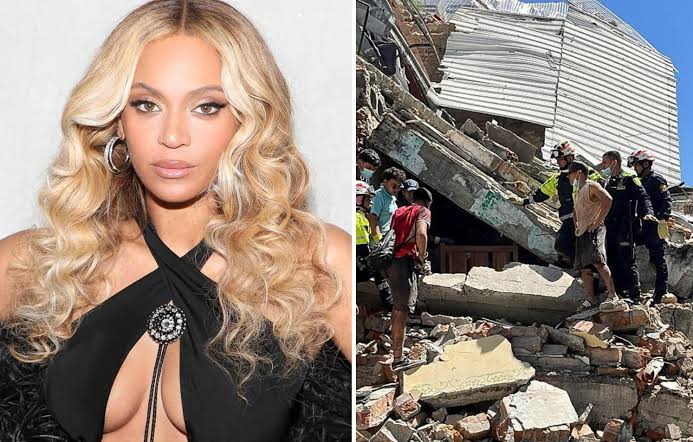 Beyoncé dona suma millonaria para damnificados por terremoto en Colombia