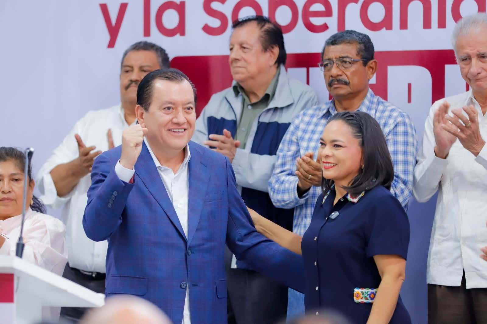 Javier Saldaña cierra filas con Beatriz Mojica y llama a la unidad tras proceso interno de Morena