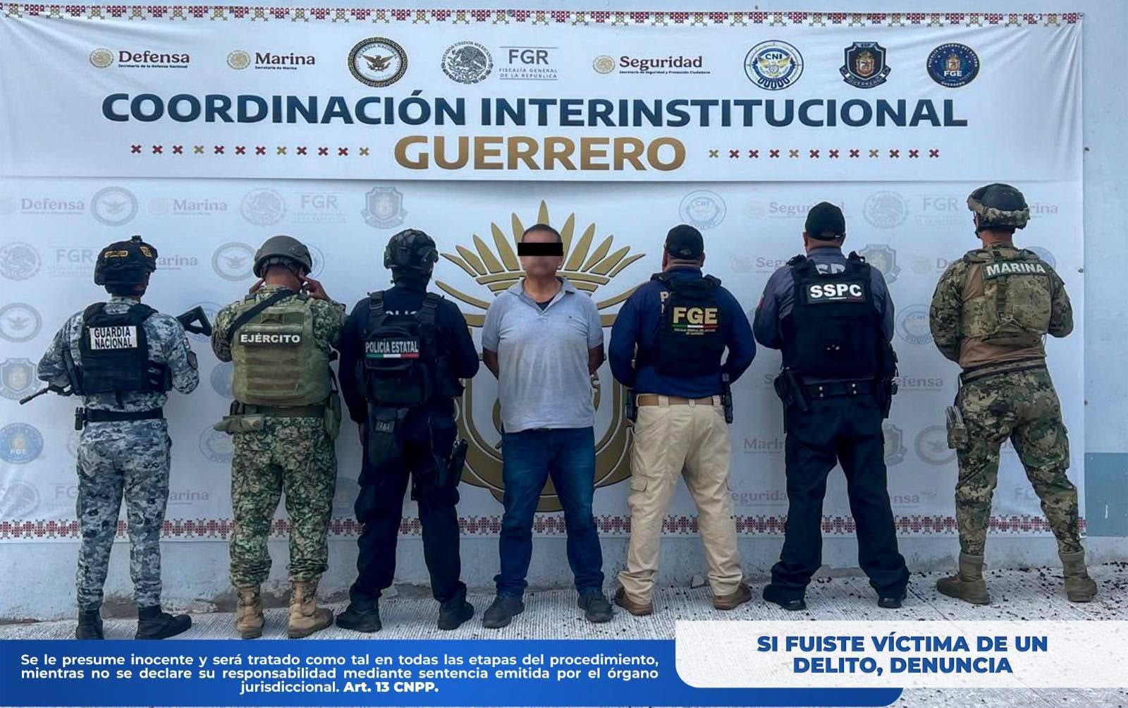 Detienen a Óscar “N” por incumplir medida cautelar en proceso por narcomenudeo en Acapulco