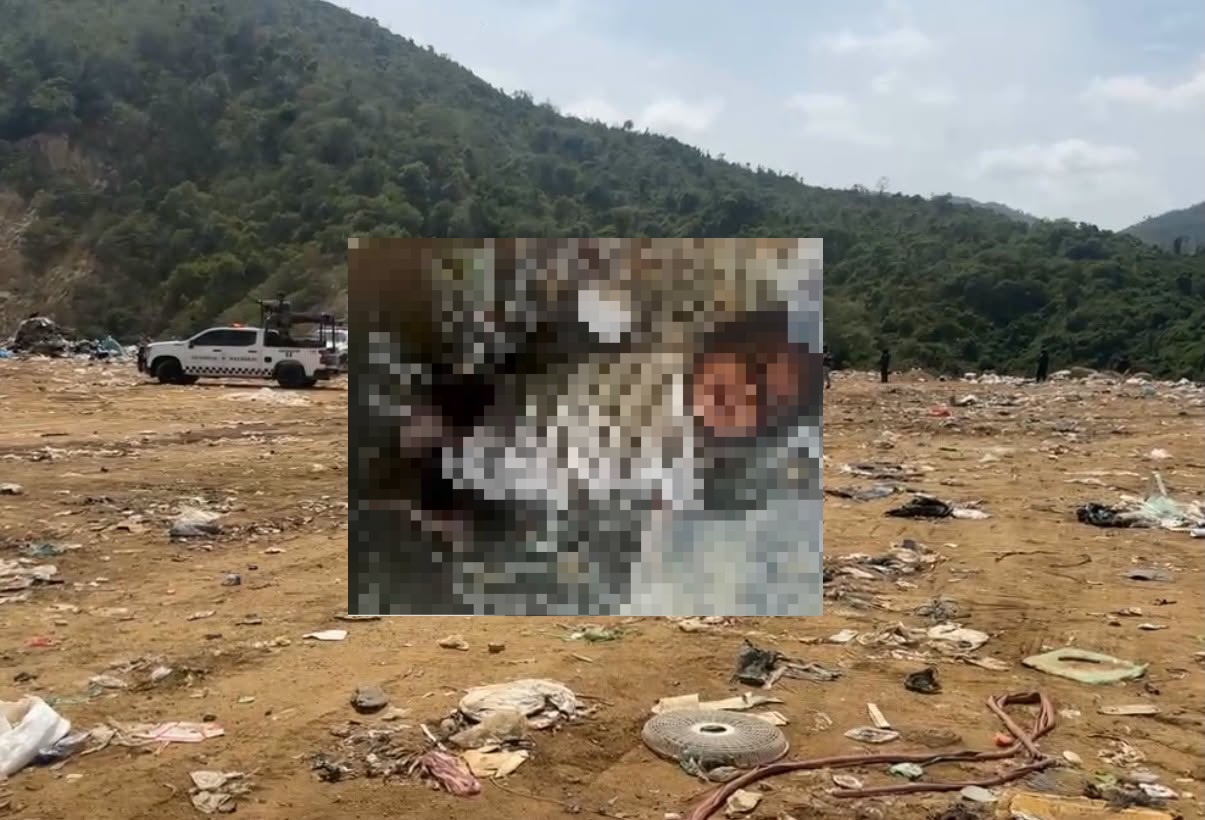 Localizan cuerpo de un bebé sin vida entre la basura en el relleno sanitario de Acapulco