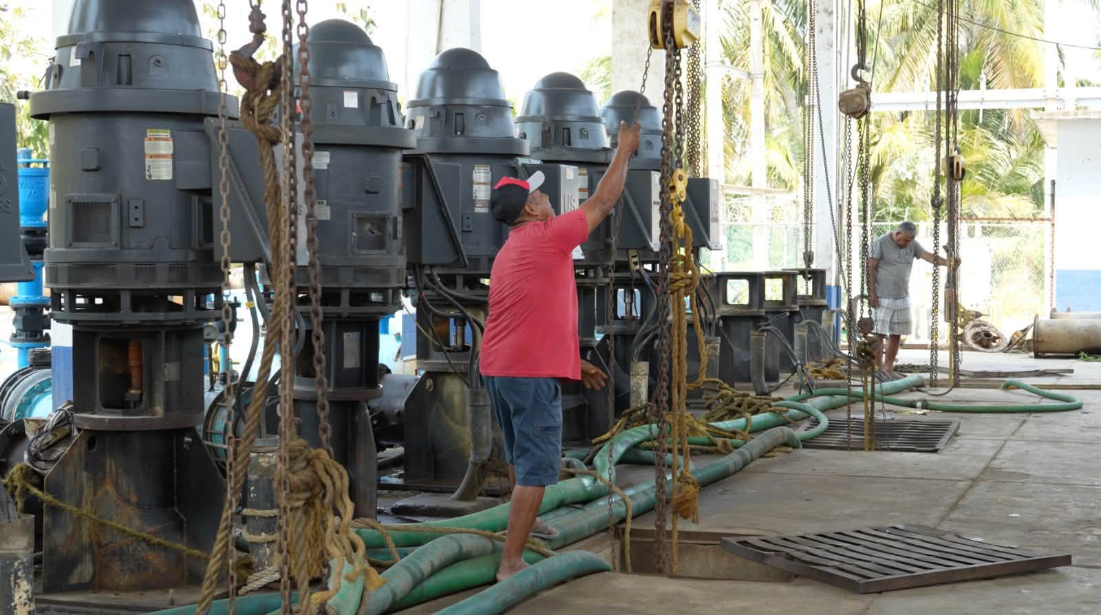 Reactivan Papagayo II tras disminuir turbiedad; comienza a recuperarse el suministro de agua en Acapulco