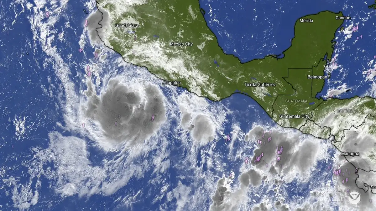 Polo alcanza categoría 5 frente a Guerrero; registra rachas de viento de 325 km/h