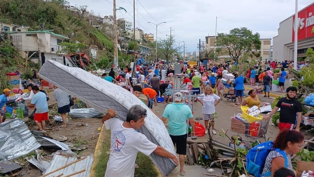 Hasta seis años de cárcel por rapiña en Guerrero: advierten sanciones durante huracanes y otras emergencias