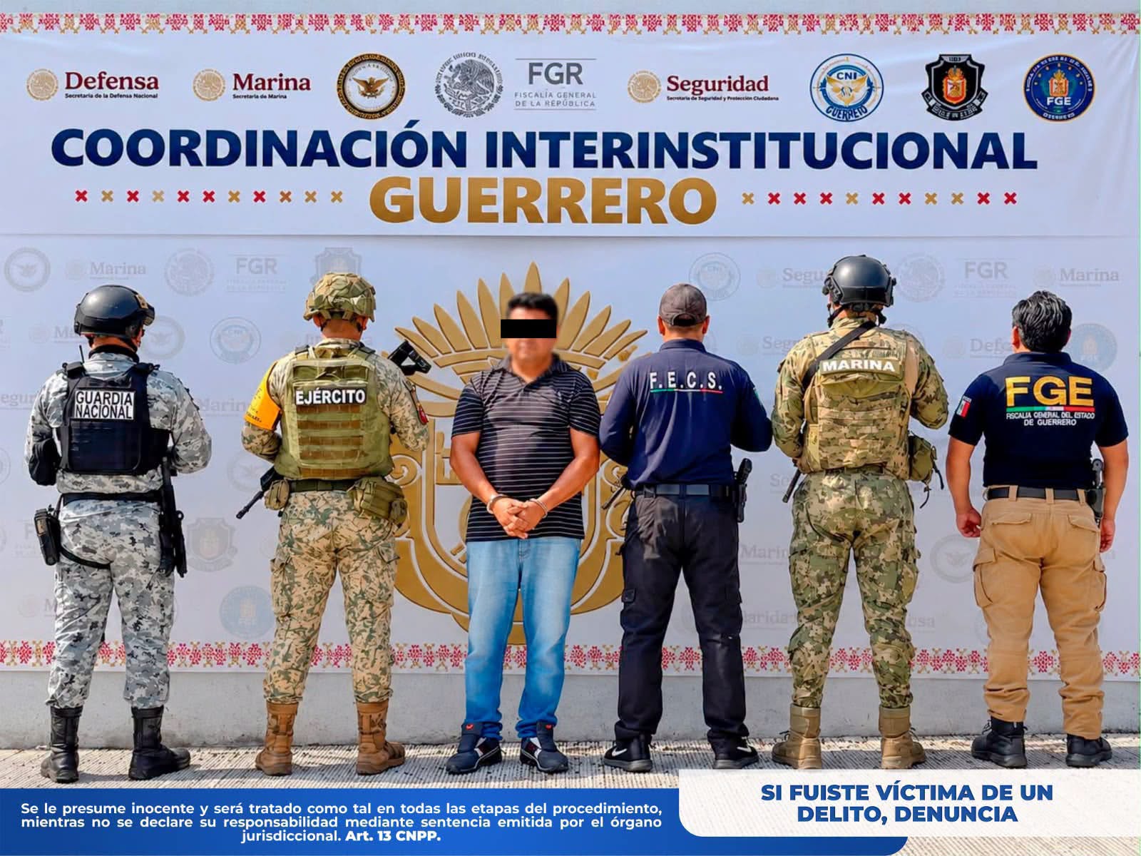 Detienen a presunto operador de “Los Ardillos” por extorsionar a vendedor de pan en Acapulco