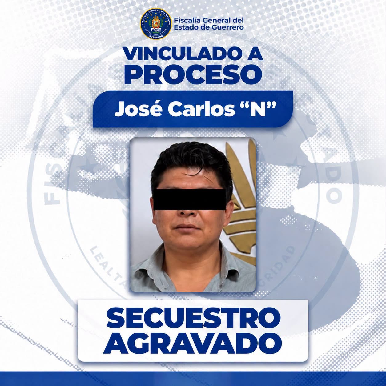Vinculan a proceso a director de Reglamentos de Taxco por presunto secuestro del padre del alcalde