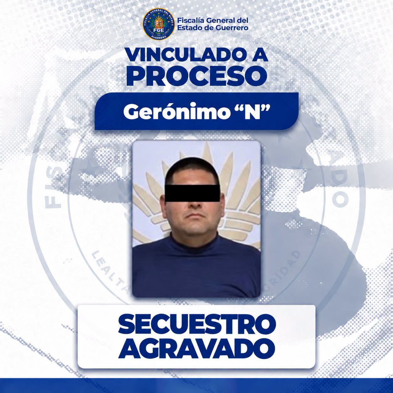 Vinculan a proceso a policía de Taxco por secuestro agravado; habría utilizado una patrulla para participar en el delito