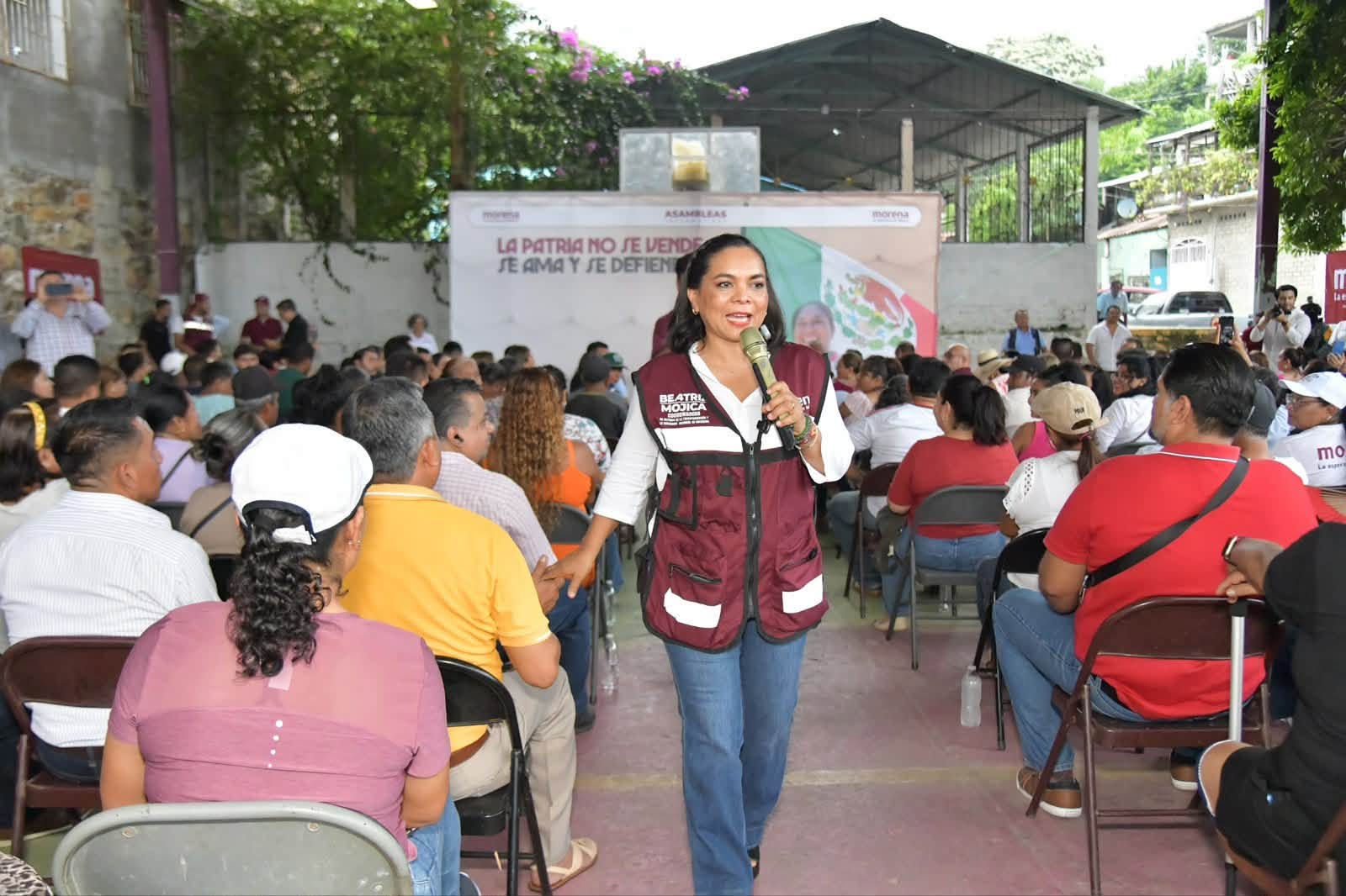 A tres años del huracán Otis, Beatriz Mojica llama a replantear la protección civil en Guerrero ante el cambio climático