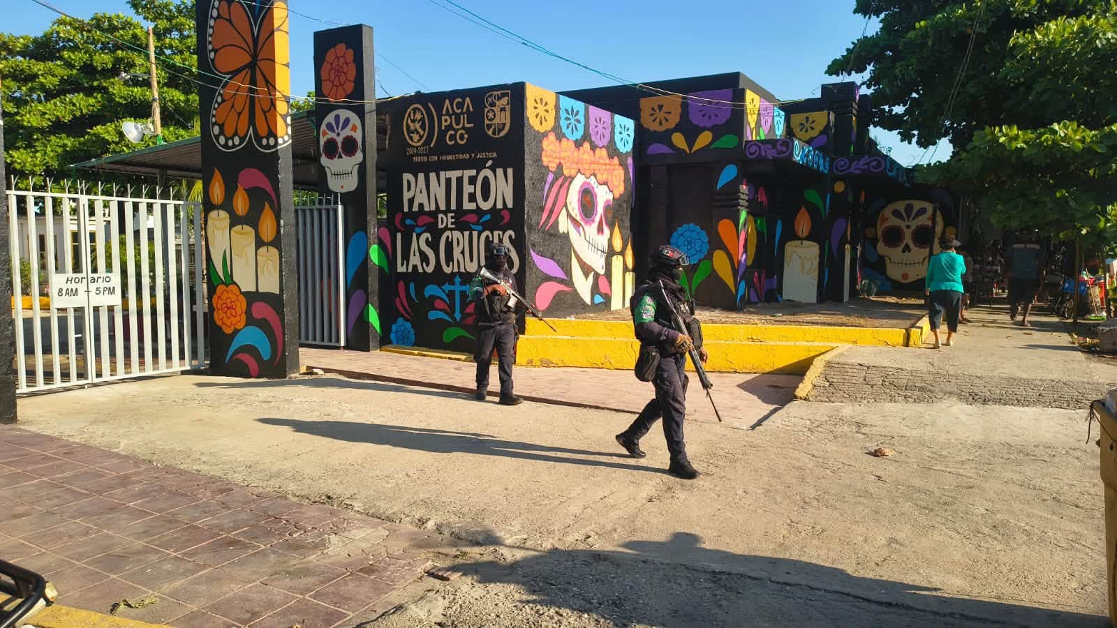 Guerrero despliega más de 500 policías por Día de Muertos; reforzarán vigilancia en panteones, carreteras y playas
