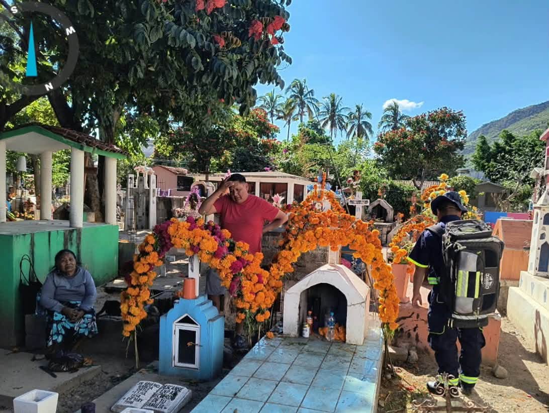 Revisan panteones de Guerrero por Día de Muertos; detectarán tumbas dañadas, fosas abiertas y árboles en riesgo