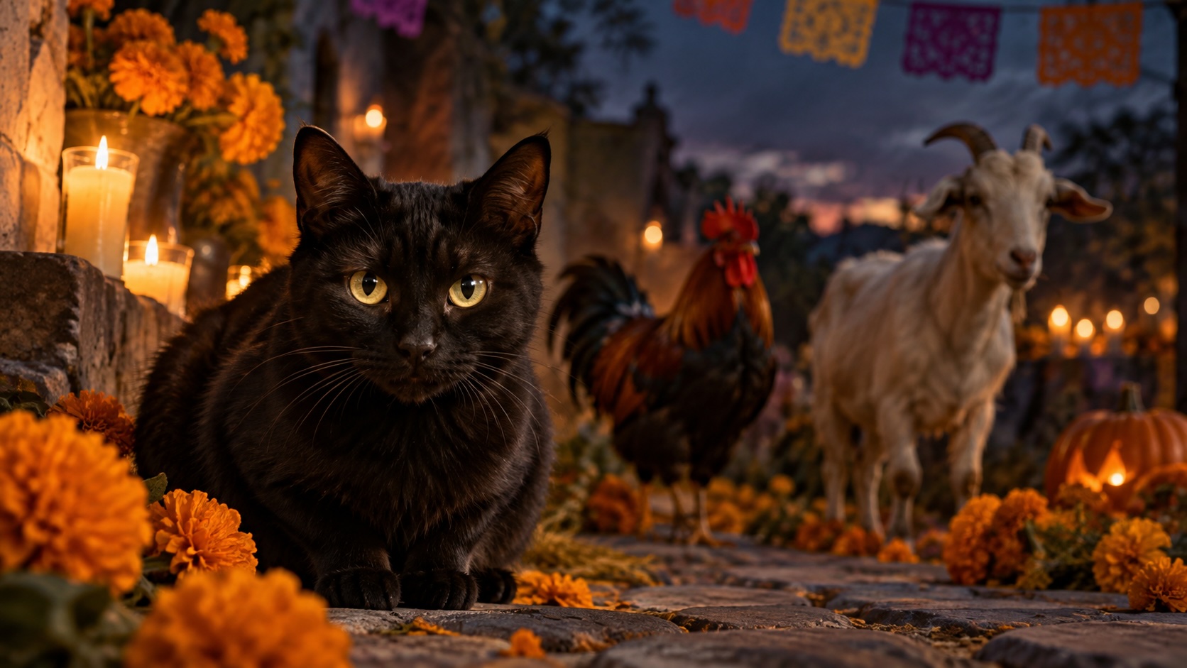 Halloween y Día de Muertos reavivan temor por maltrato a gatos negros y otros animales para rituales satánicos