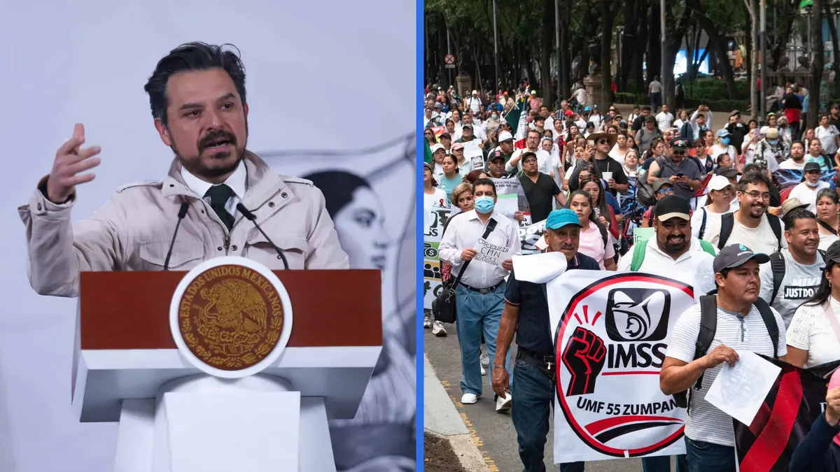 IMSS ofrece aumento salarial del 8% para frenar protestas: trabajadores exigían un incremento del 10%