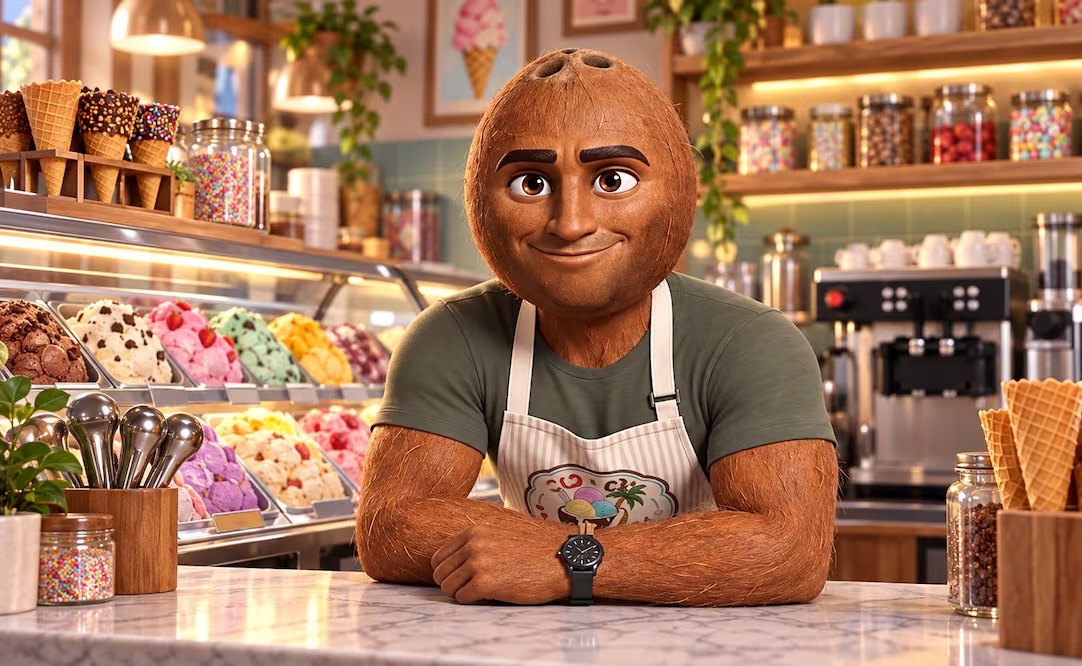 Cocardo y sus helados: La extraña “frutinovela” hecha con IA que se volvió viral en TikTok