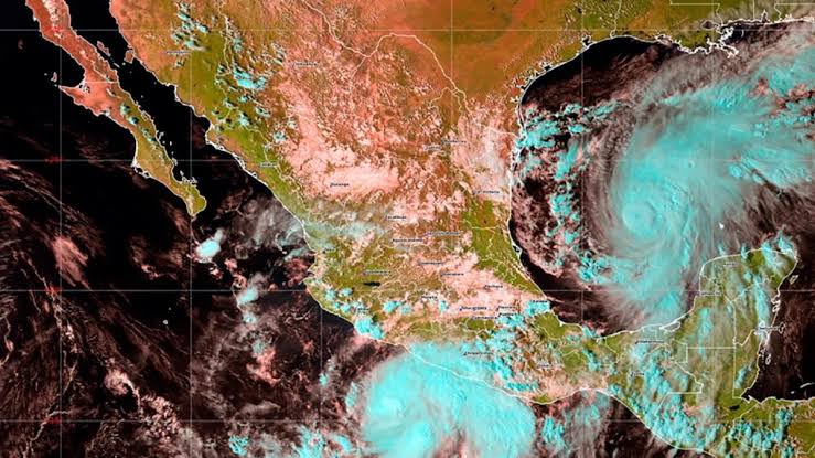Se forma la tormenta tropical Simón frente a Guerrero; prevén lluvias fuertes y oleaje de hasta tres metros