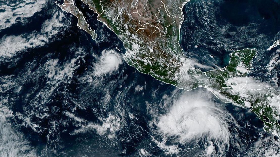 Se forma la tormenta tropical Trudy frente a Guerrero; advierten lluvias fuertes y posible intensificación a huracán
